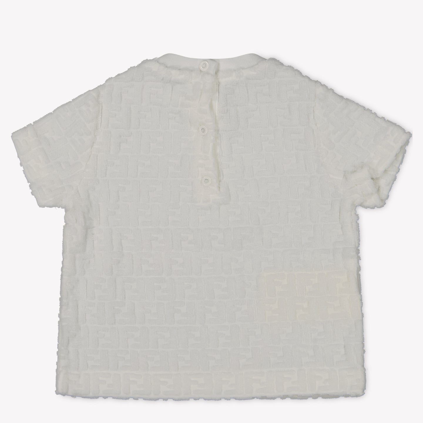 Fendi Baby Unisex T-Shirt in White