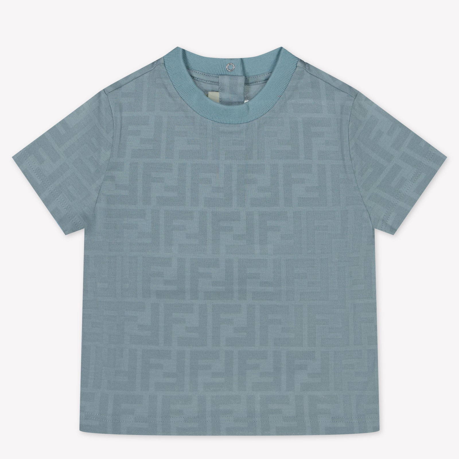 Fendi Baby Boys T-Shirt in Light Blue