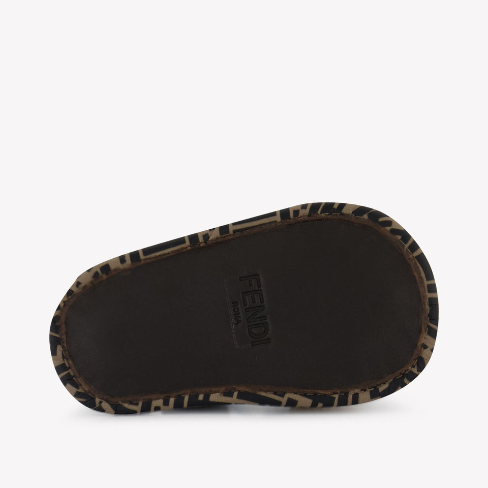 Fendi Baby Sandalen in Beige