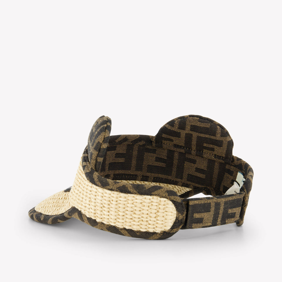 Fendi Baby Unisex Hat in Beige