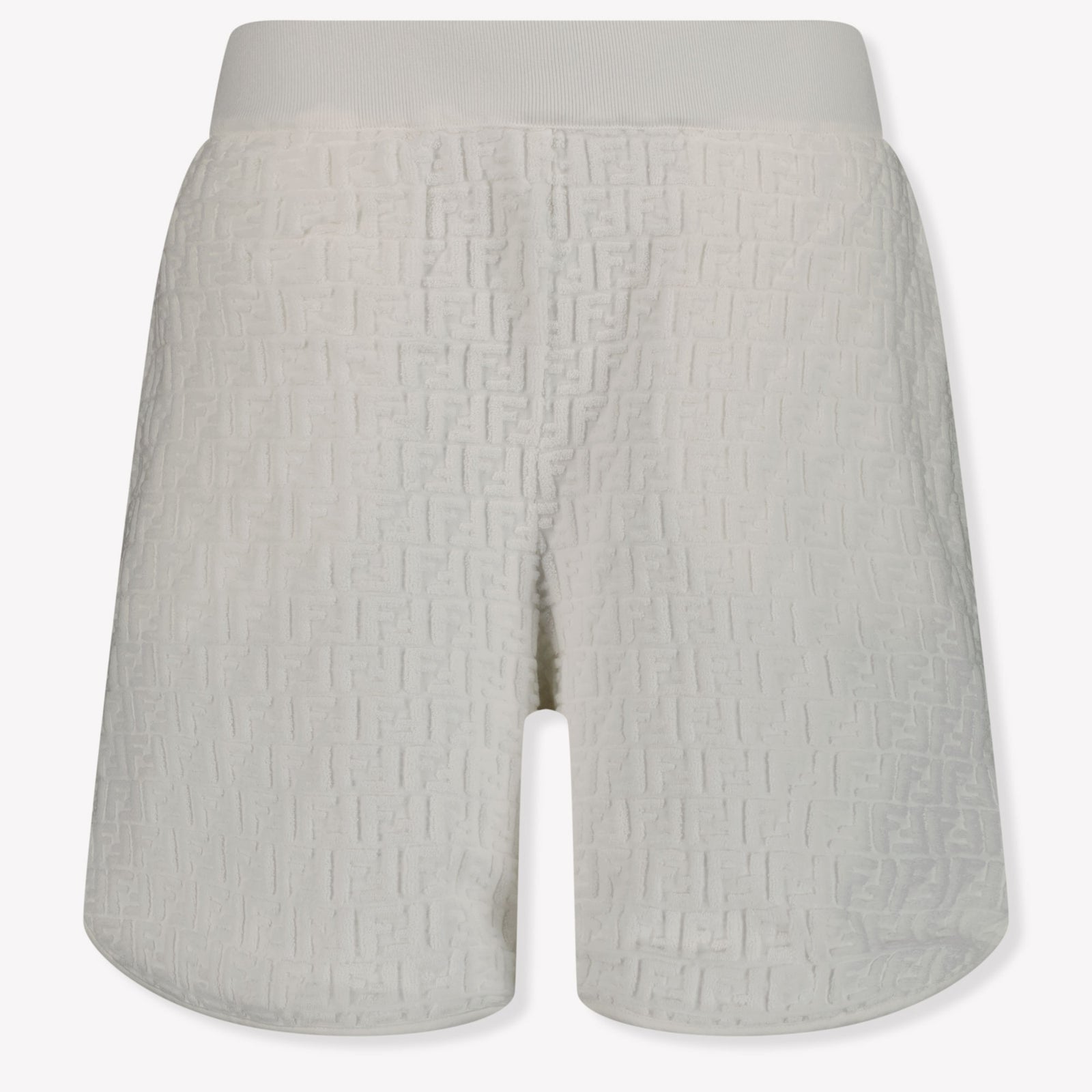 Fendi Kids Unisex Shorts In White