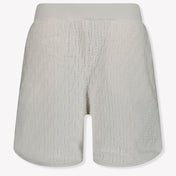 Fendi Kinder Unisex Shorts In Wit