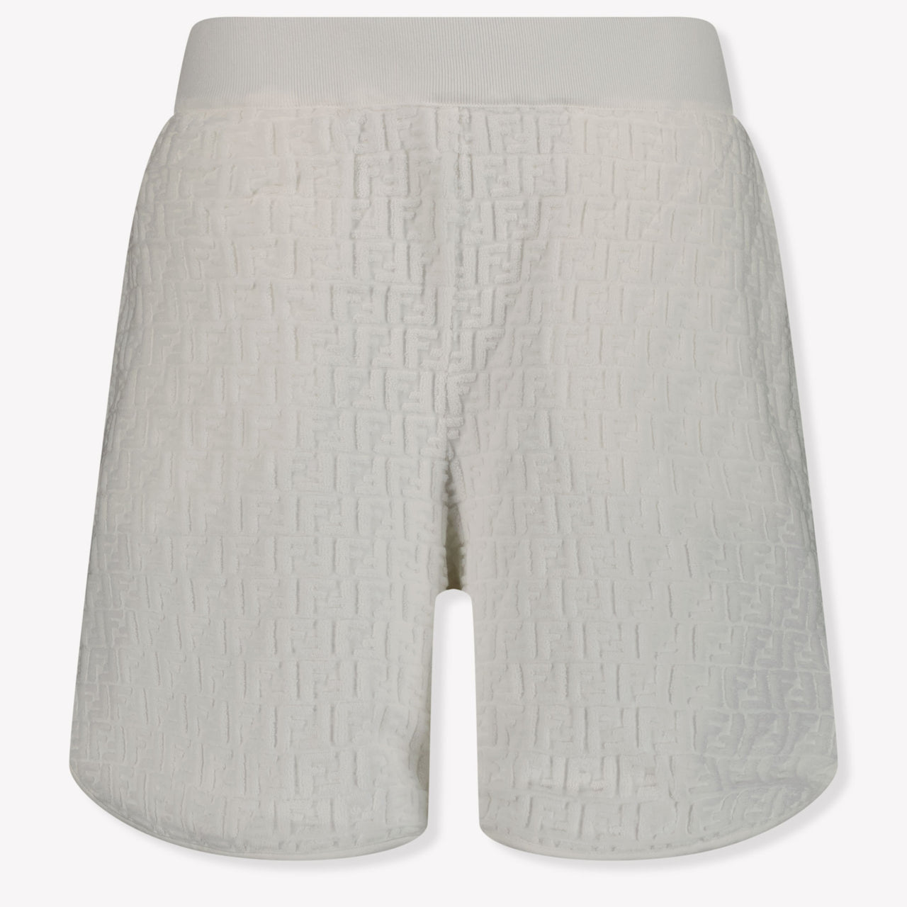 Fendi Kids Unisex Shorts  White