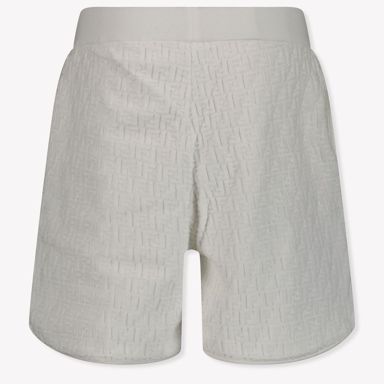 Fendi Kids Unisex Shorts  White