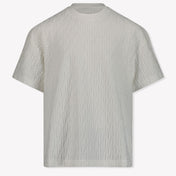 Fendi Kids Unisex T-Shirt in White