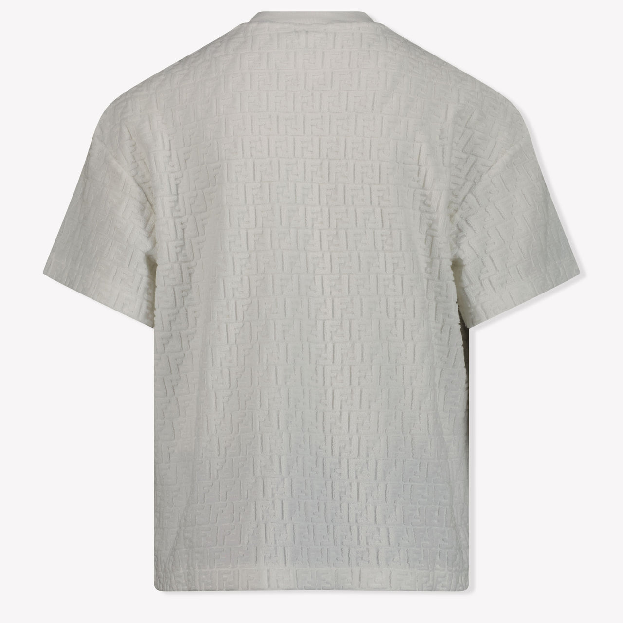 Fendi Kids Unisex T-Shirt  White
