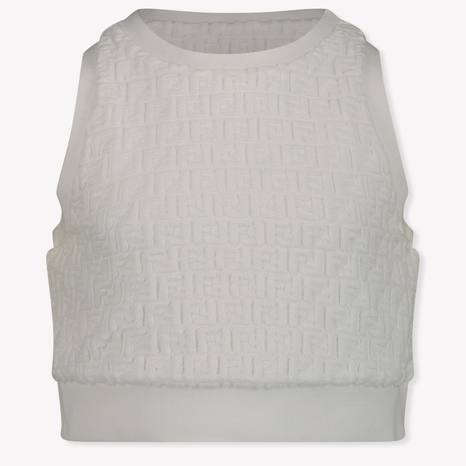 Fendi Kids Girls in T-Shirt White