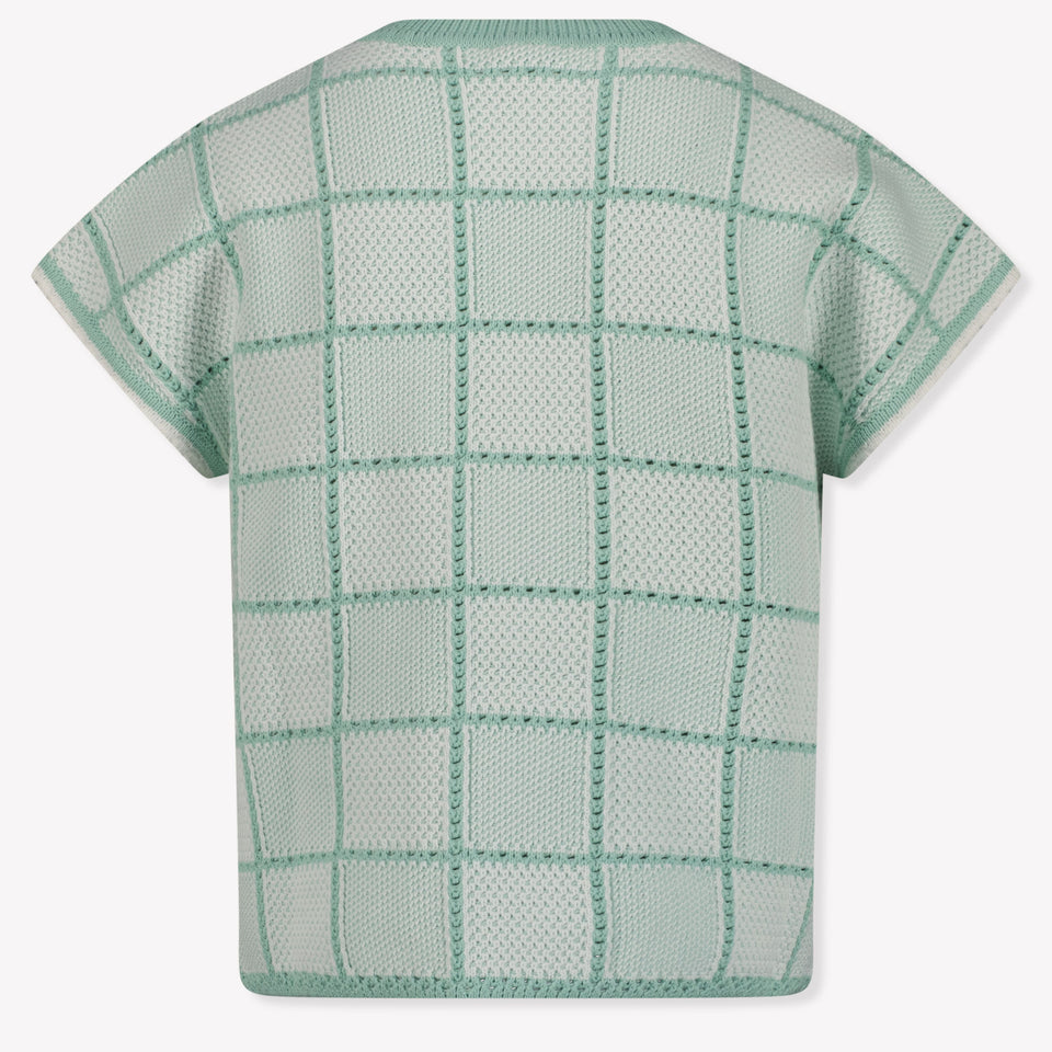 Fendi Kids Girls in T-Shirt Mint