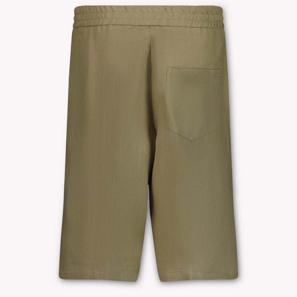 Fendi Kids Boys Shorts In Beige