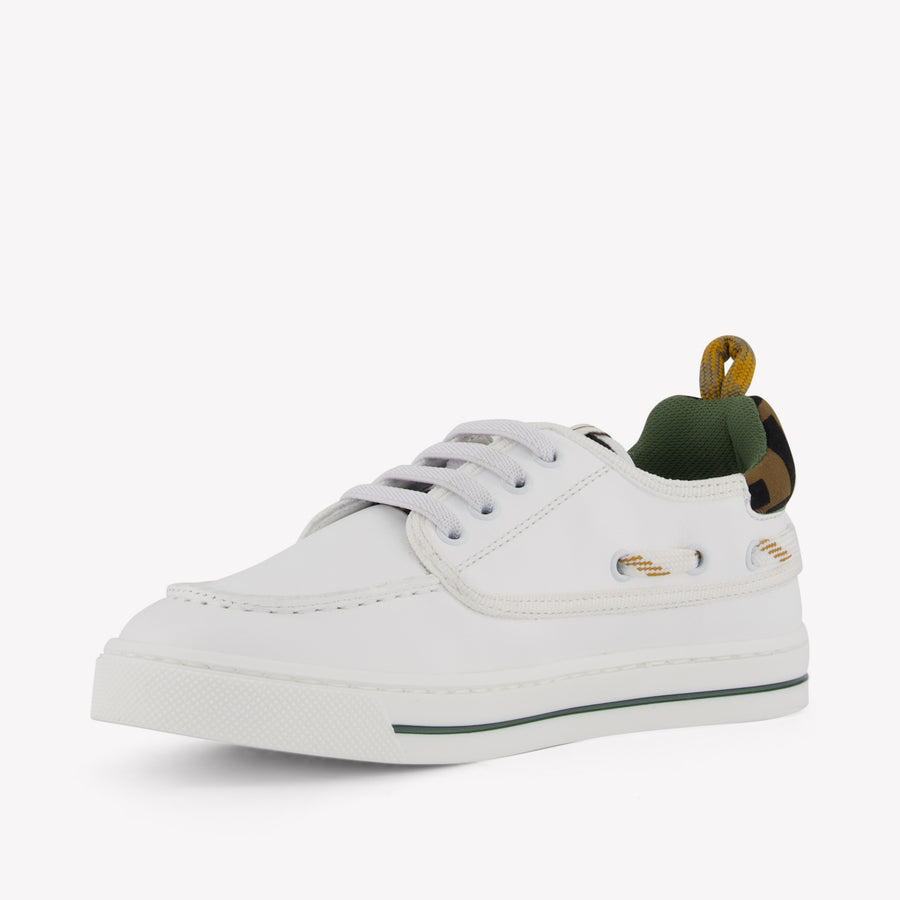Fendi Unisex Sneakers  White