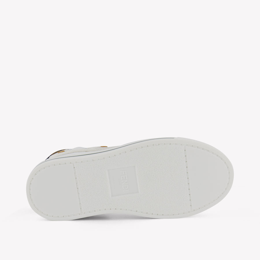 Fendi Unisex Sneakers  White