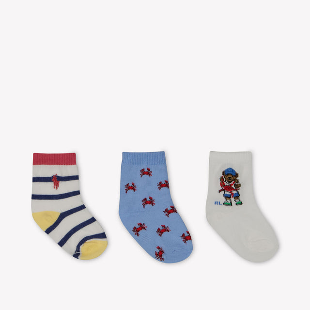 Ralph Lauren Baby Boys Socks in Light Blue