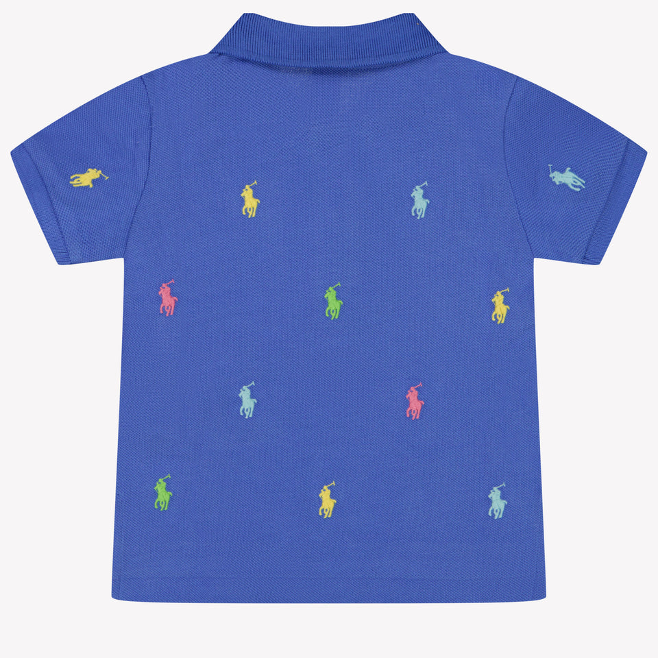 Ralph Lauren Baby Boys Polo in Cobalt Blue