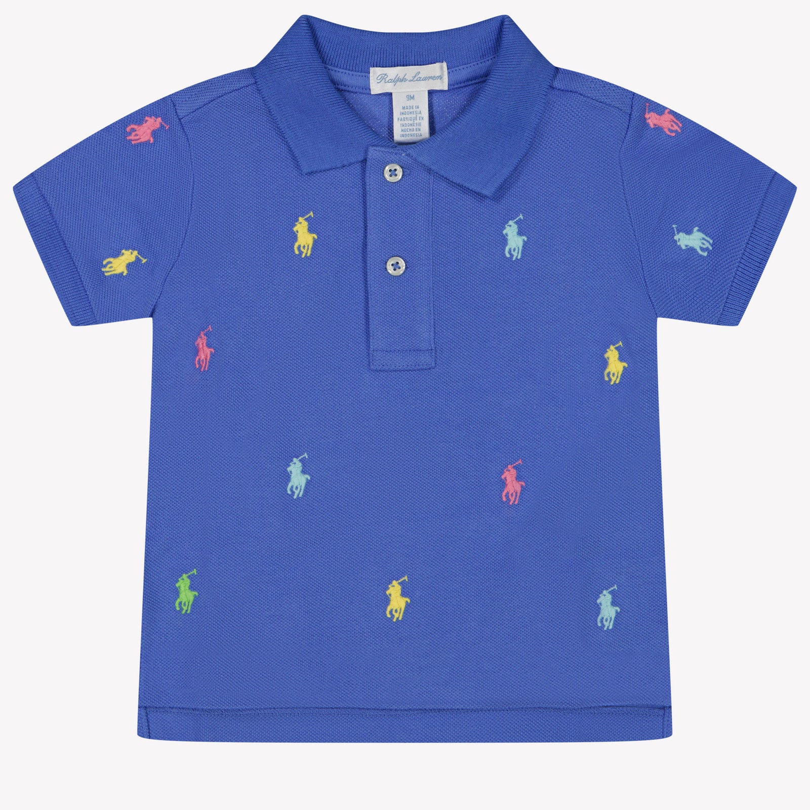 Ralph Lauren Baby Jongens Polo In Cobalt Blauw