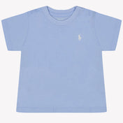 Ralph Lauren Baby Boys T-Shirt in Light Blue