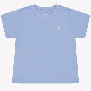 Ralph Lauren Baby Boys T-Shirt in Light Blue