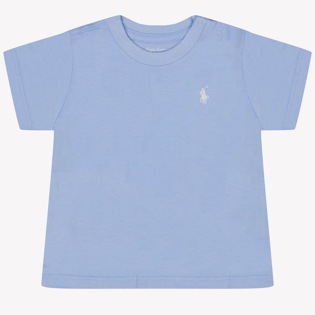 Ralph Lauren Baby Boys T-Shirt in Light Blue