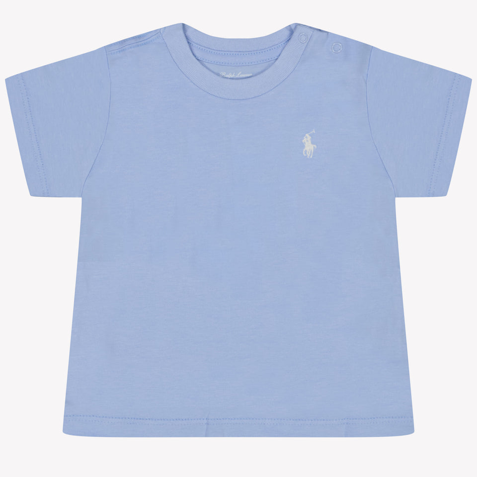 Ralph Lauren Baby Boys T-Shirt in Light Blue