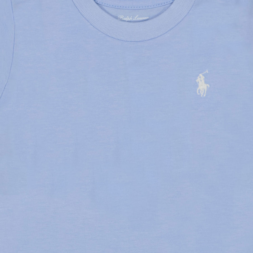 Ralph Lauren Baby Boys T-Shirt in Light Blue