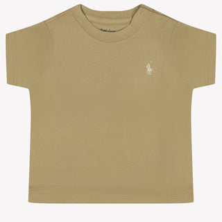 Ralph Lauren Baby Boys T-Shirt in Khaki