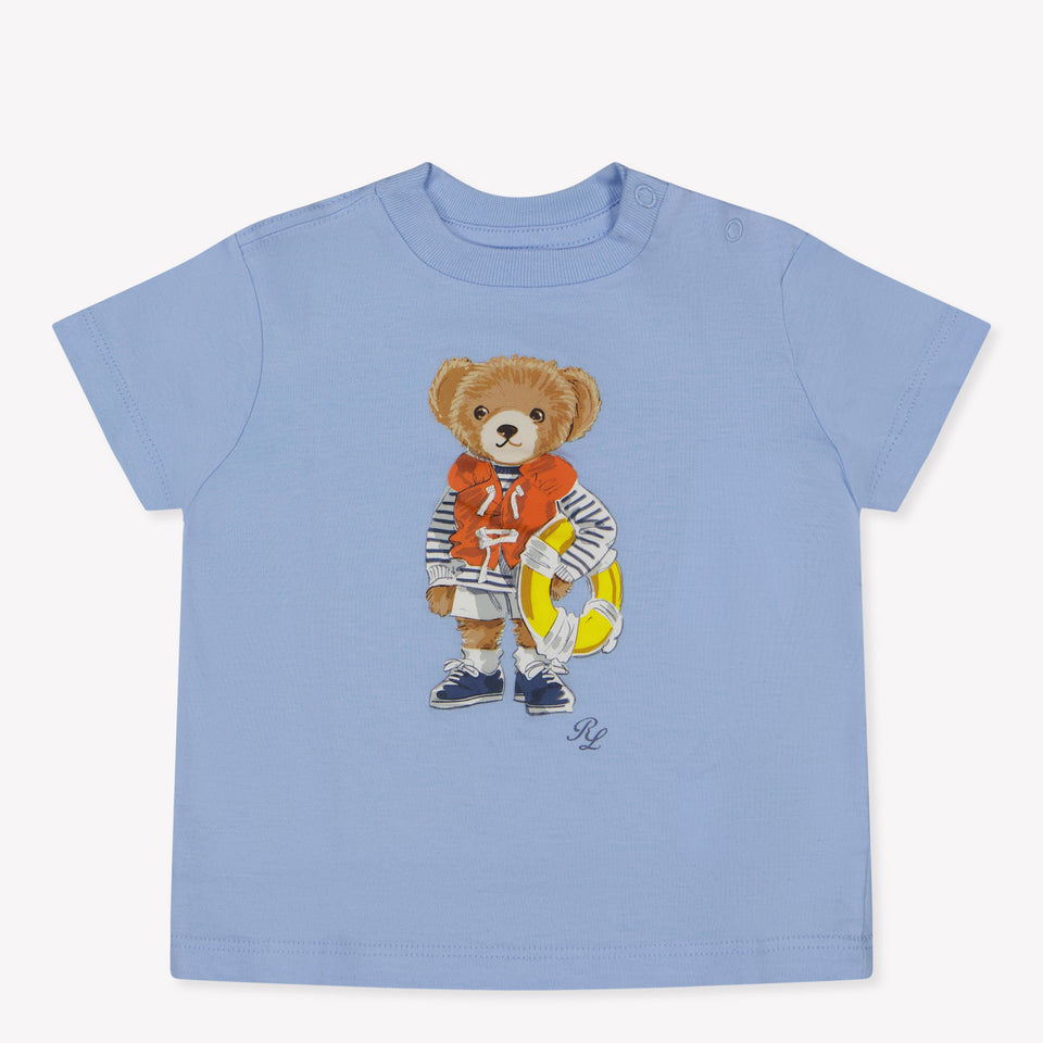 Ralph Lauren Baby Boys T-Shirt in Light Blue