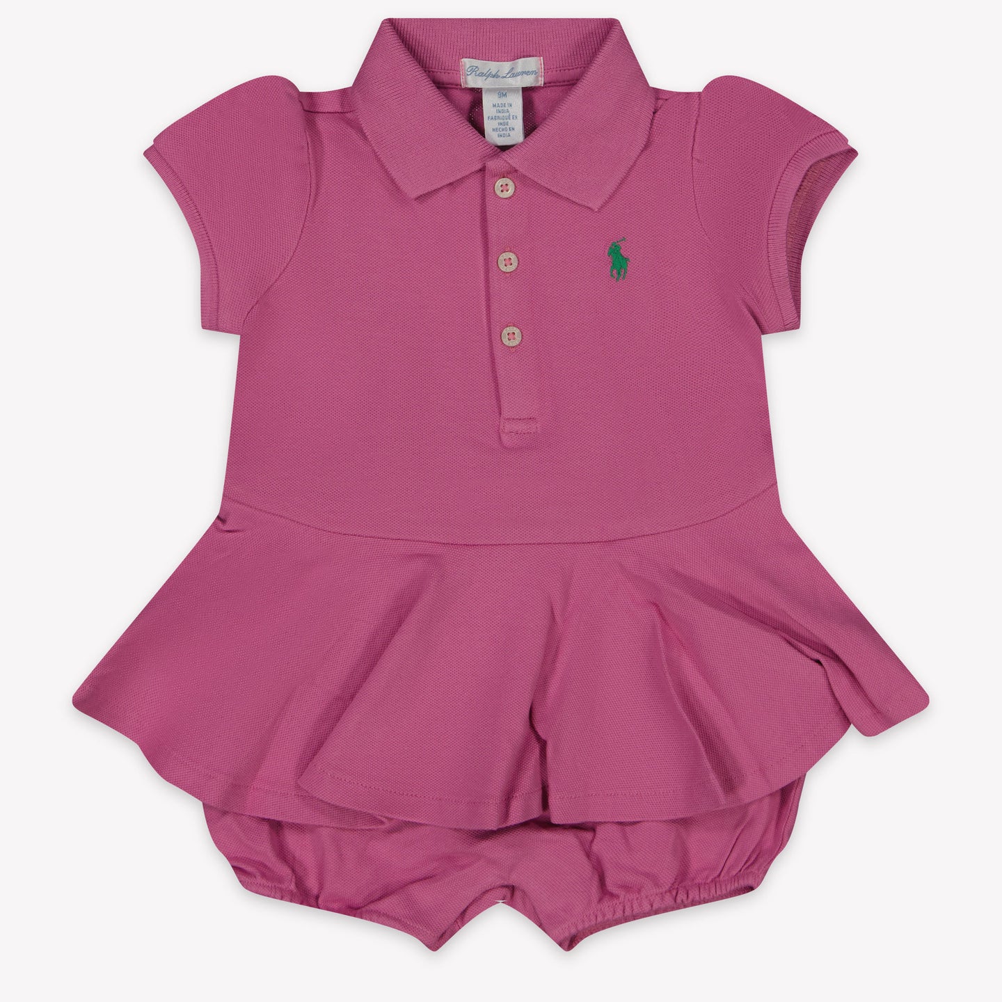 Ralph Lauren Baby Meisjes Boxpakje In Framboos