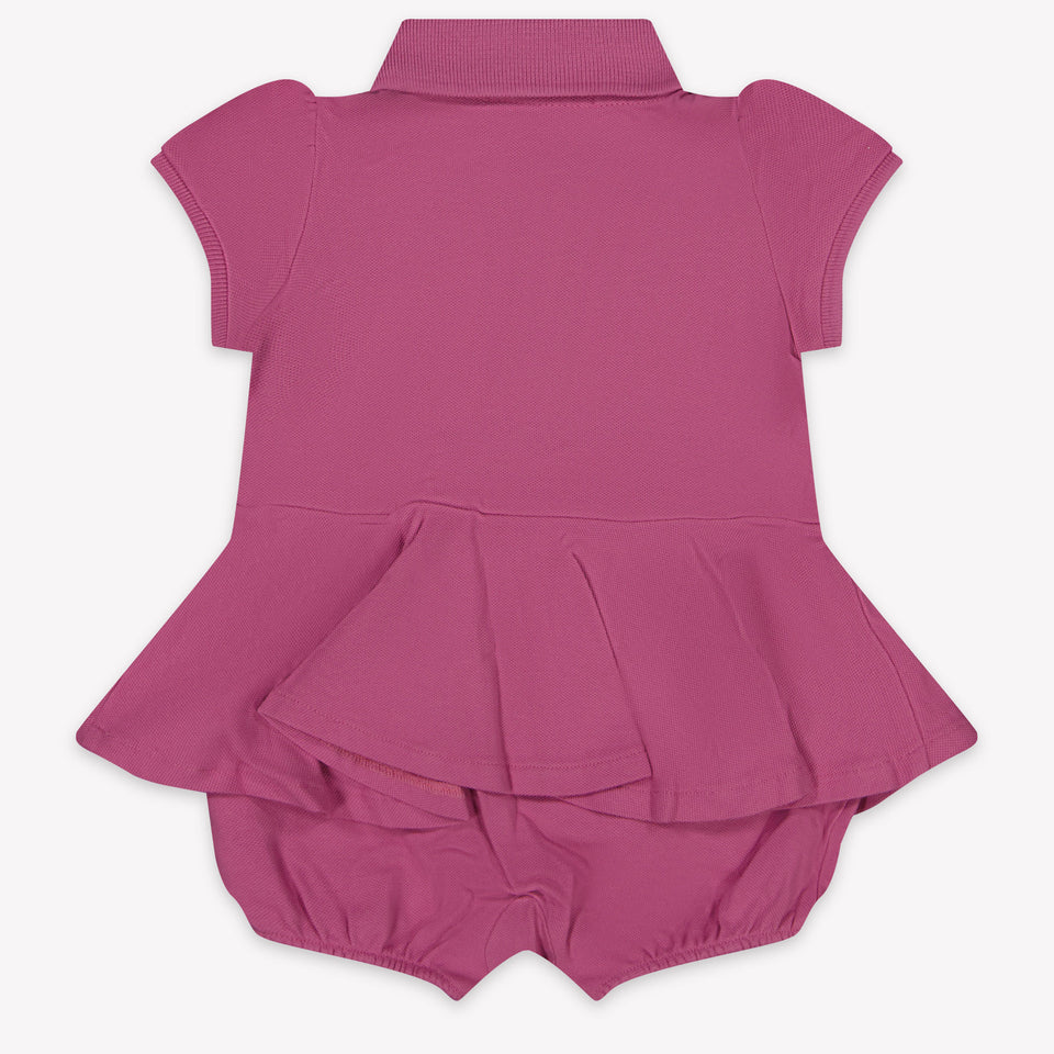 Ralph Lauren Baby Girls boxing suit in Fuchsia