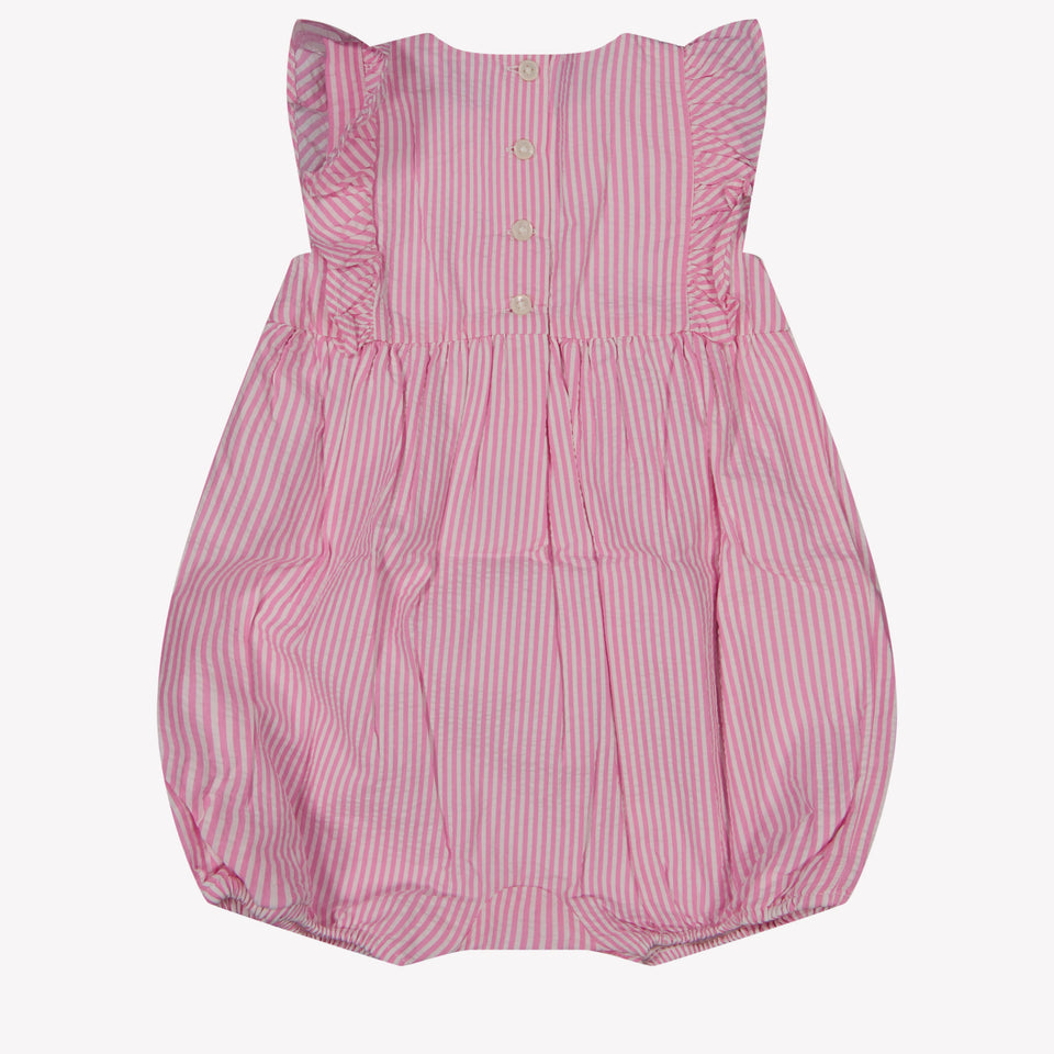 Ralph Lauren Baby Girls boxing suit in Light Pink