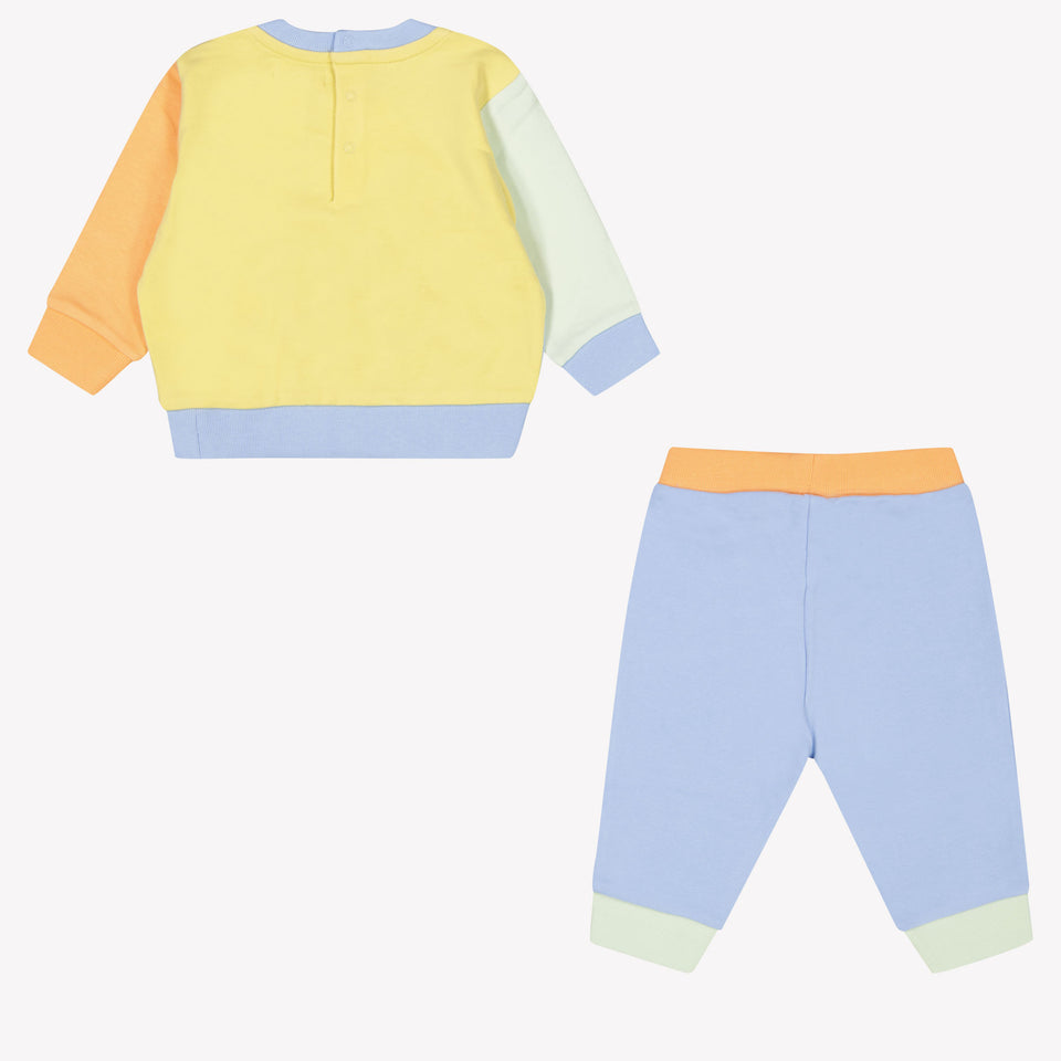 Ralph Lauren Baby Boys Tracksuit In Light Blue