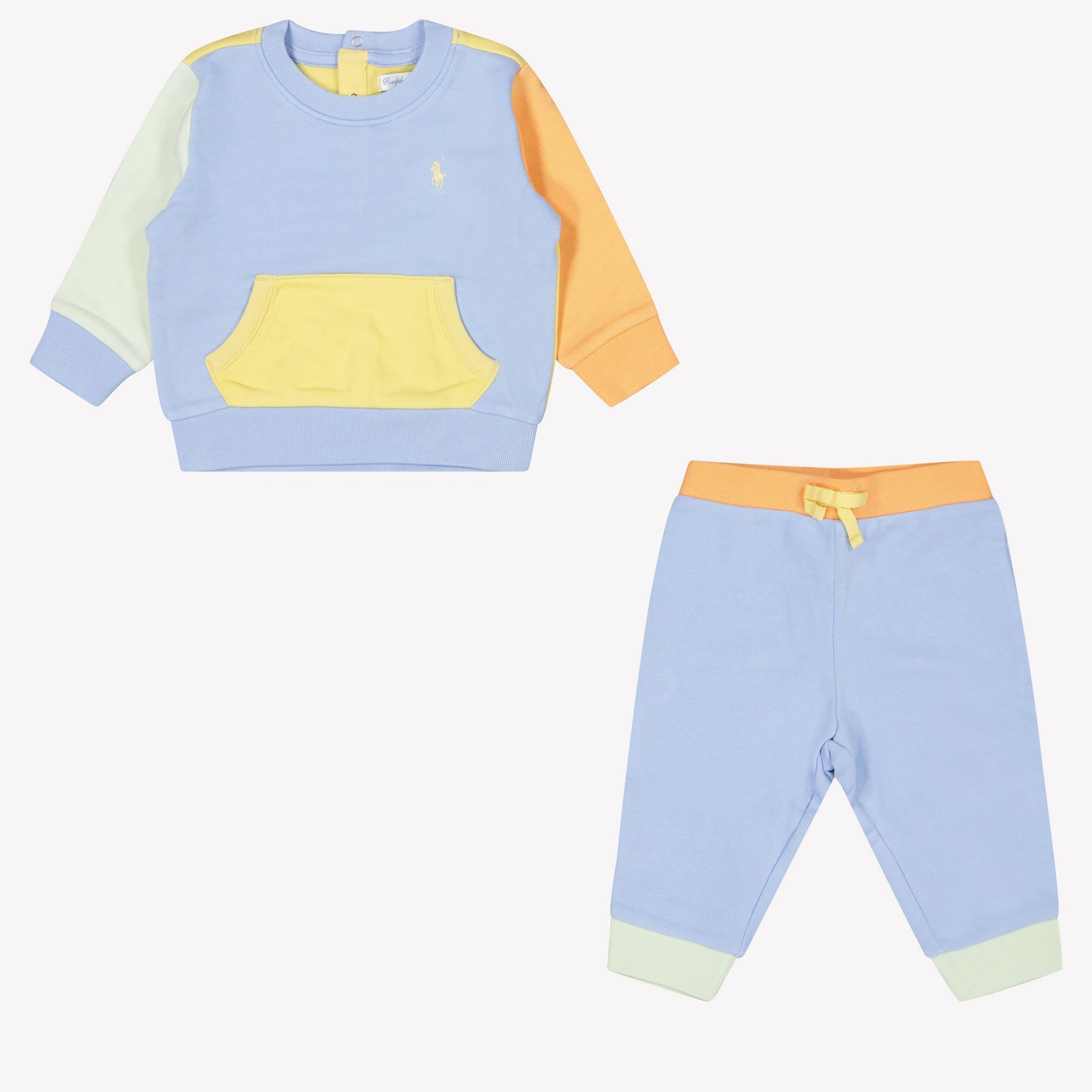 Ralph Lauren Baby Jongens Joggingpak In Licht Blauw