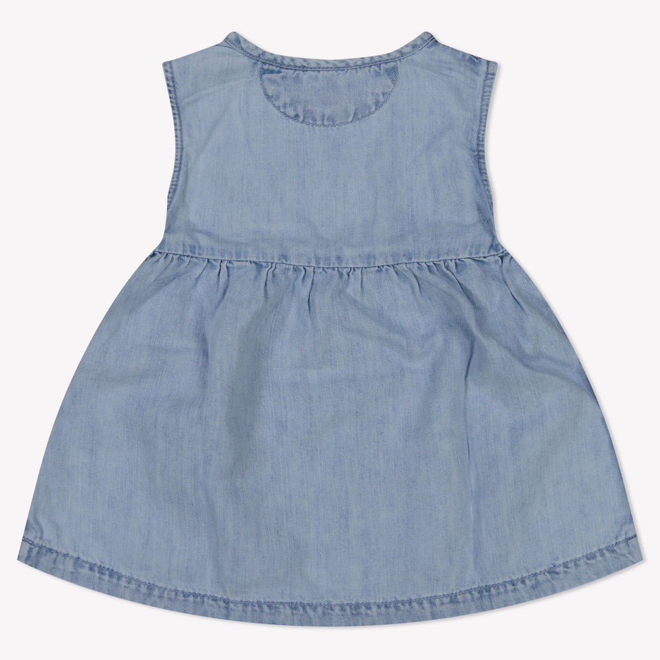 Calvin Klein Baby Girls Dress In Blue