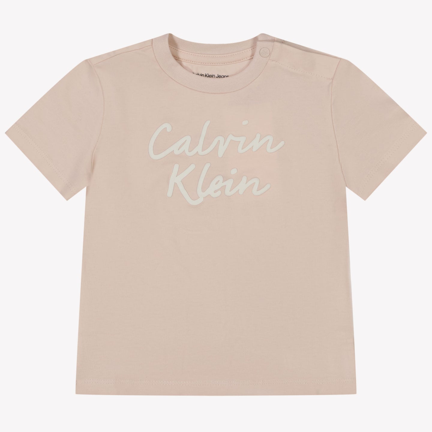 Calvin Klein Baby girls t-shirt in Light Pink