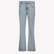 Calvin Klein Kids Boys Jeans In Light Blue