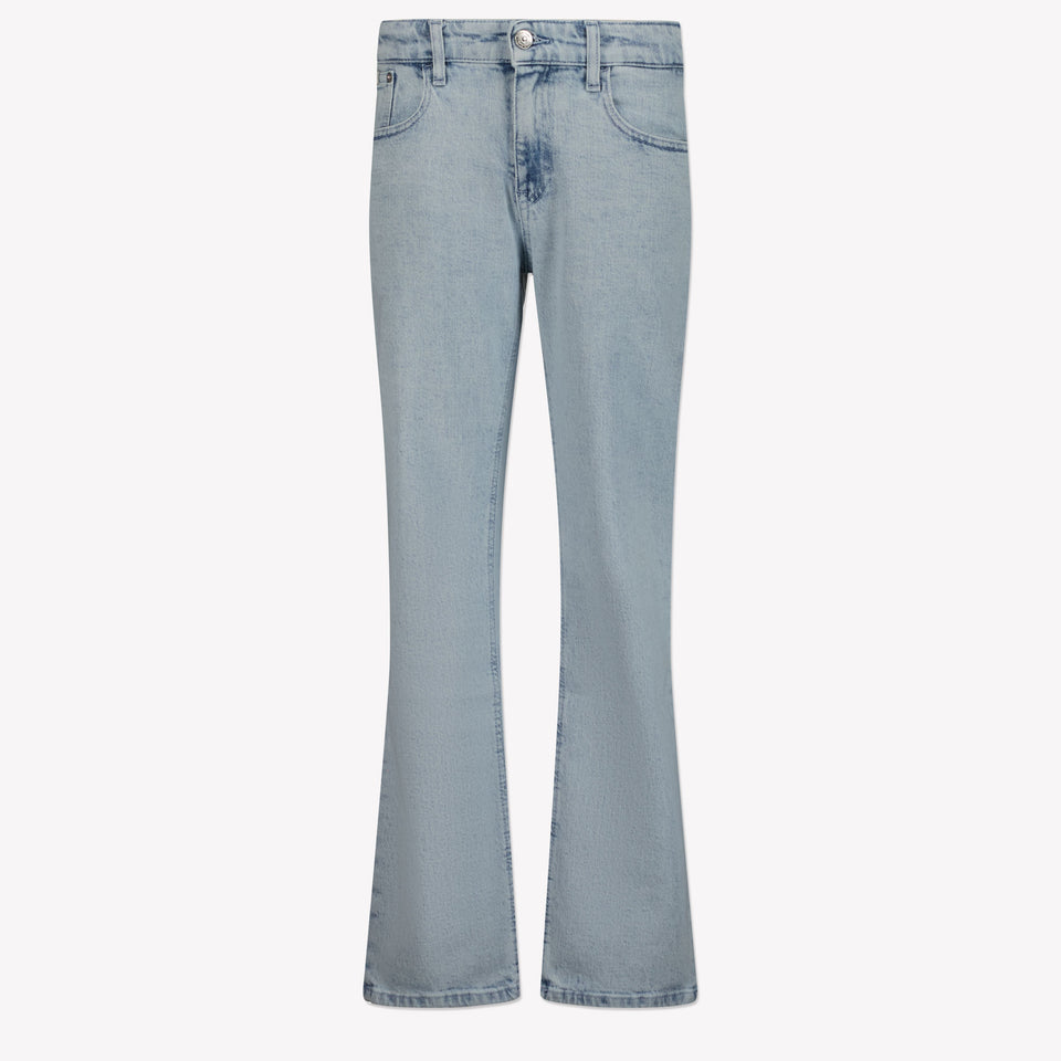 Calvin Klein Kids Boys Jeans In Light Blue