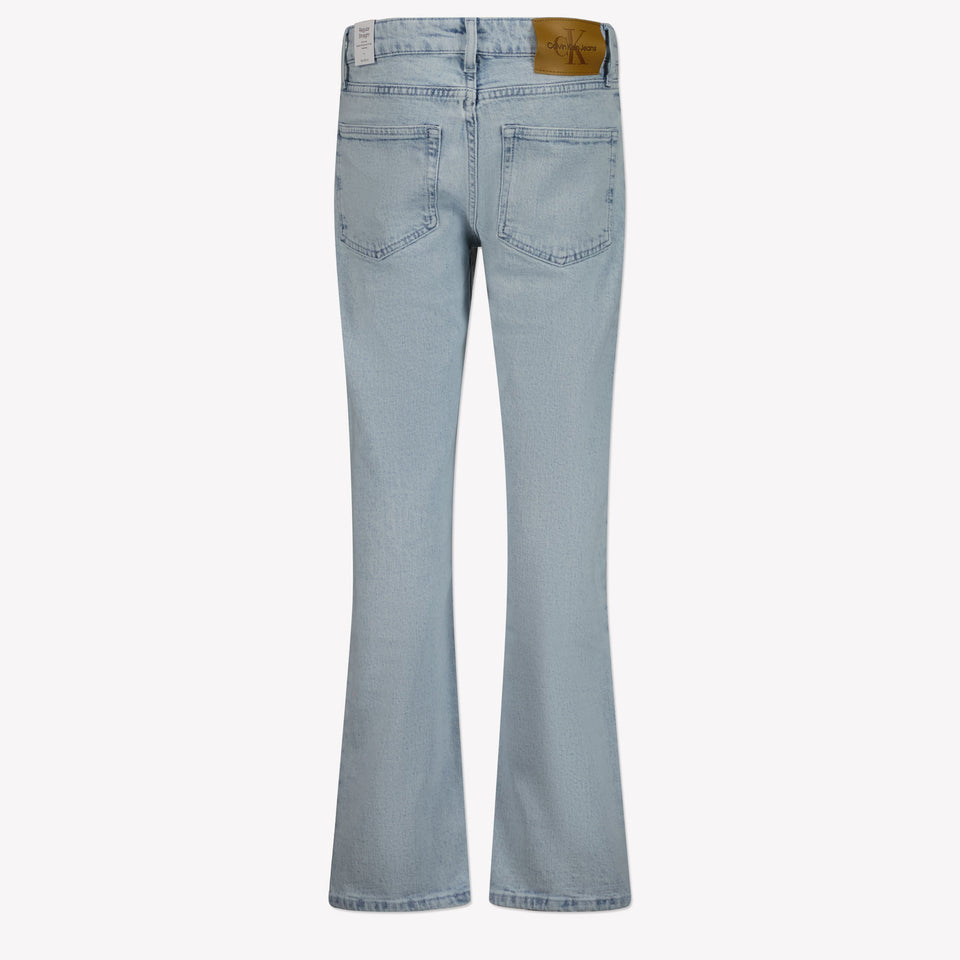 Calvin Klein Kids Boys Jeans In Light Blue