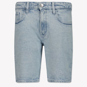 Calvin Klein Kids Boys Shorts In Light Blue