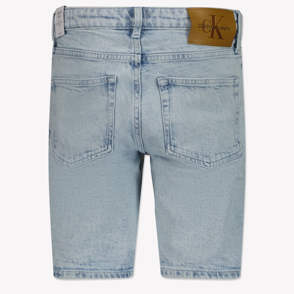 Calvin Klein Kids Boys Shorts In Light Blue