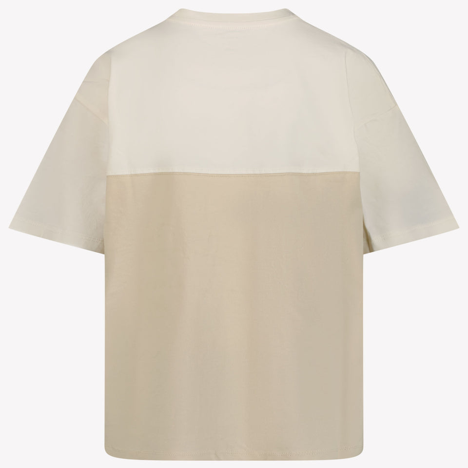 Calvin Klein Kinder Jongens T-Shirt In Off White