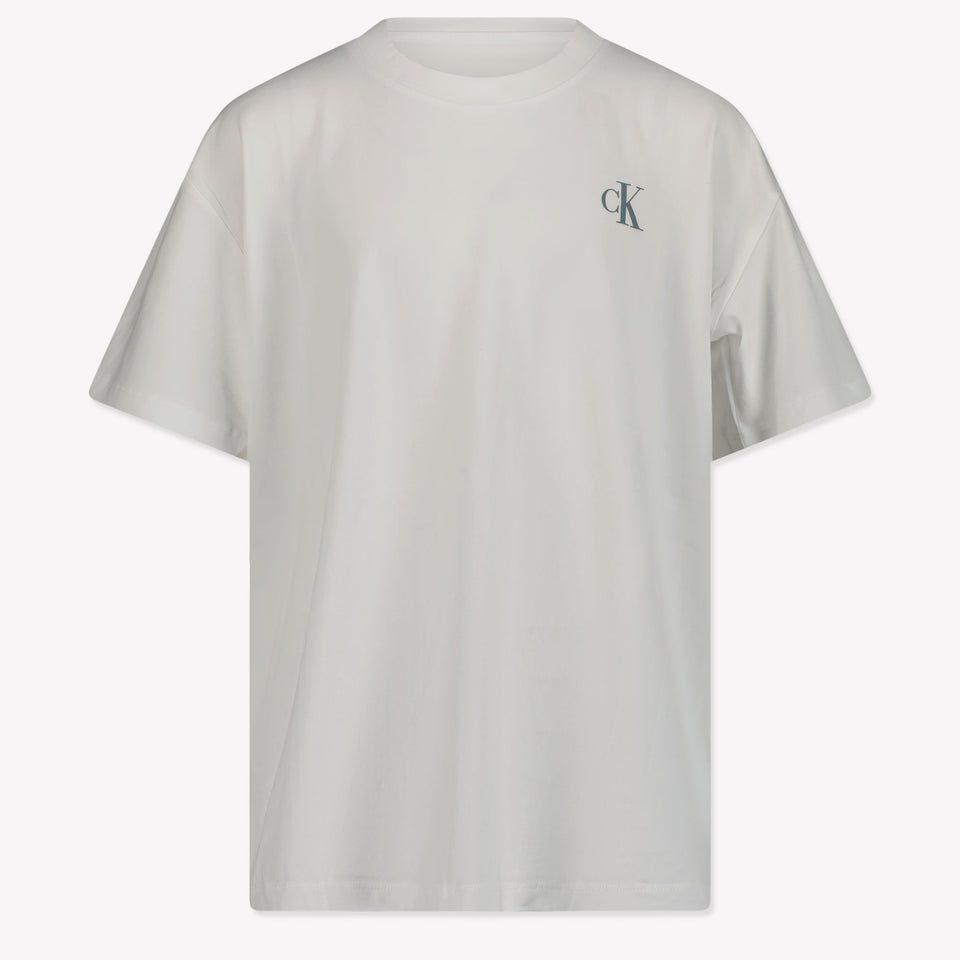 Calvin Klein Kids Boys in T-Shirt White