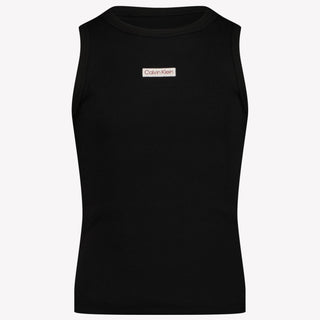 Calvin Klein Kids Girls in T-Shirt Black