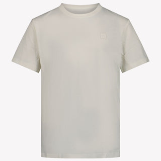 Calvin Klein Kids Unisex T-Shirt in OffWhite