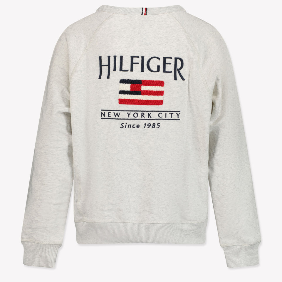 Tommy Hilfiger Kids Boys Sweater in White