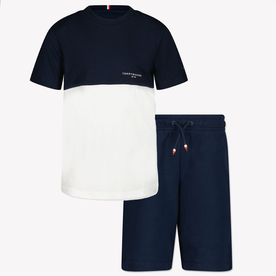 Tommy Hilfiger Kinder Jongens Setje In Navy