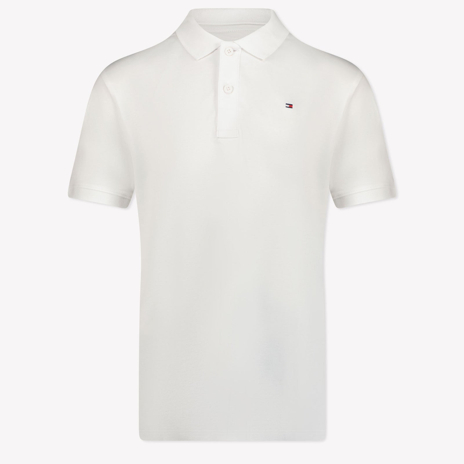 Tommy Hilfiger Kids Boys Polo in White