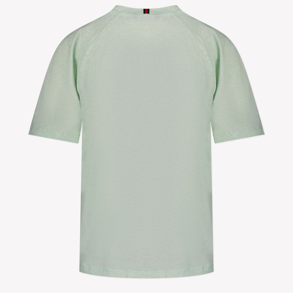 Tommy Hilfiger Kinder Jongens T-Shirt In Mint