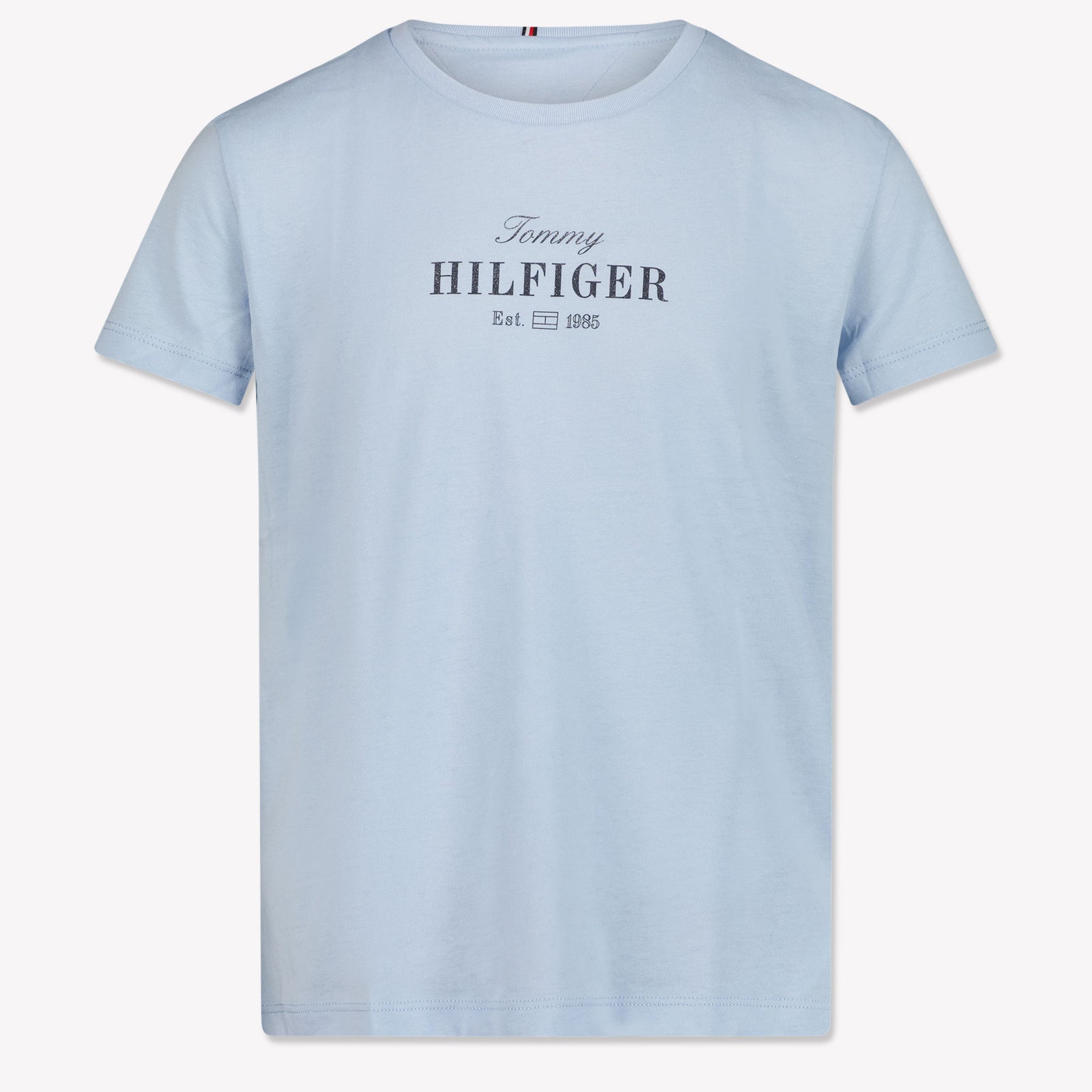 Tommy Hilfiger Kids Girls in T-Shirt Light Blue