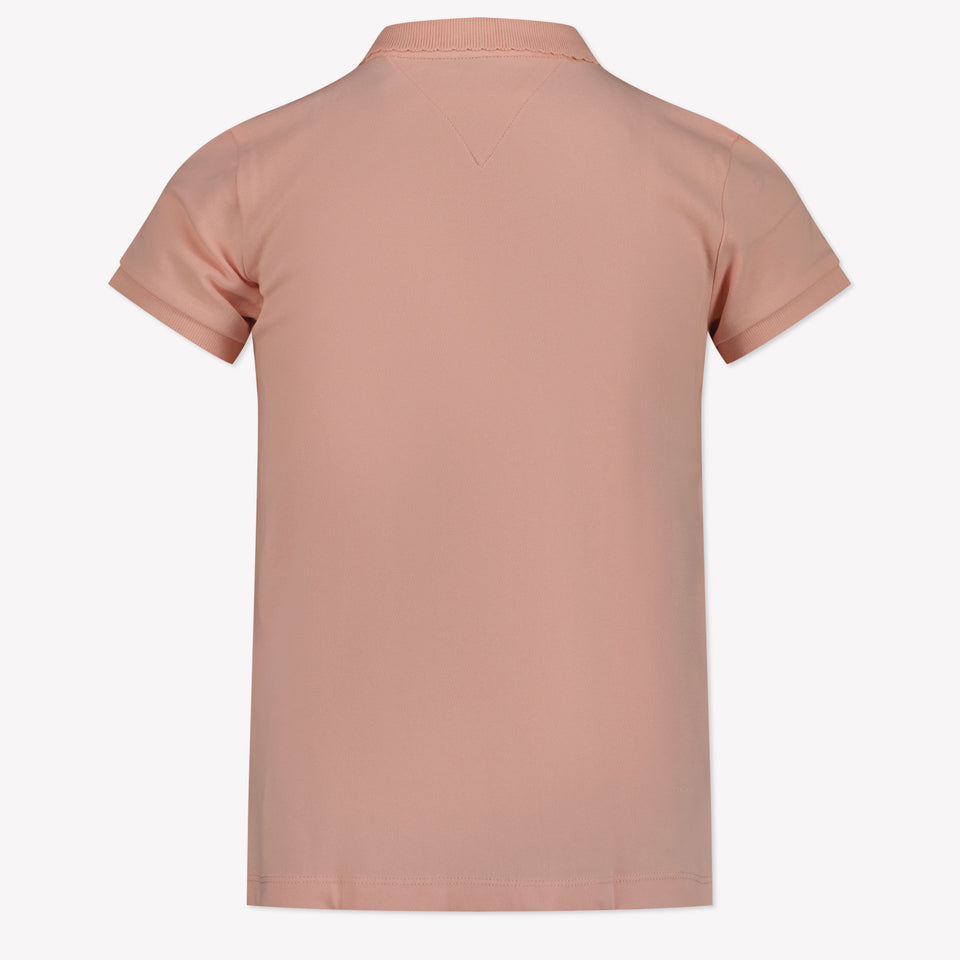 Tommy Hilfiger Kinder Meisjes Polo In Roze