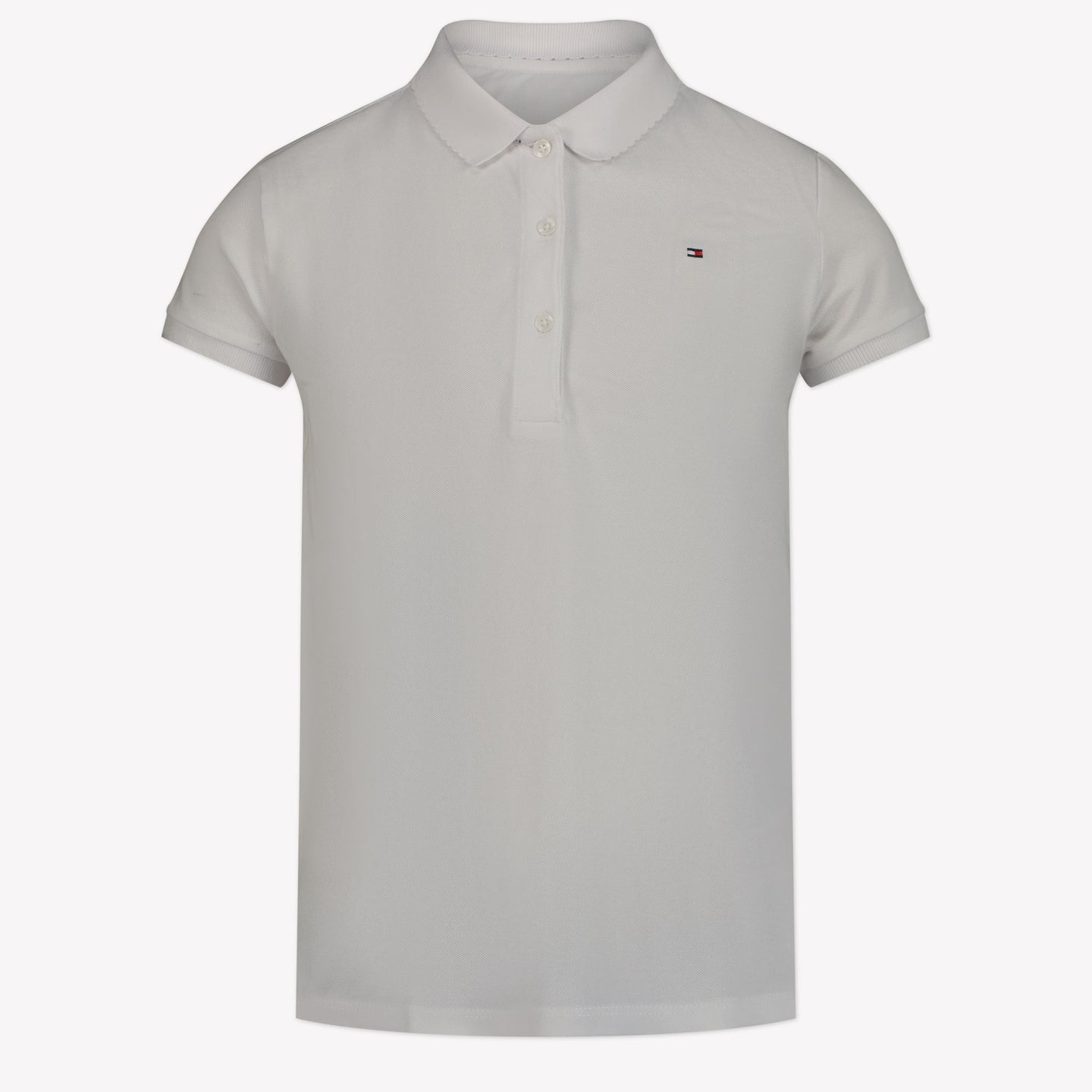 Tommy Hilfiger Kinder Meisjes Polo In Wit