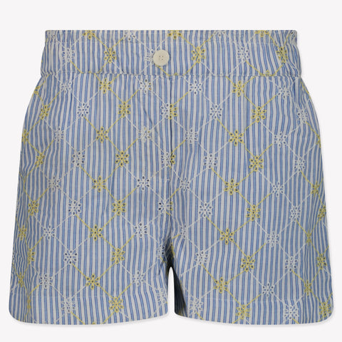 Tommy Hilfiger Kinder Meisjes Shorts In Licht Blauw