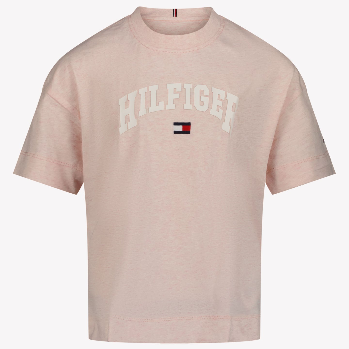 Tommy Hilfiger Kinder Meisjes T-Shirt In Roze